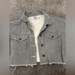 Princess Polly Nixi jacket black/white